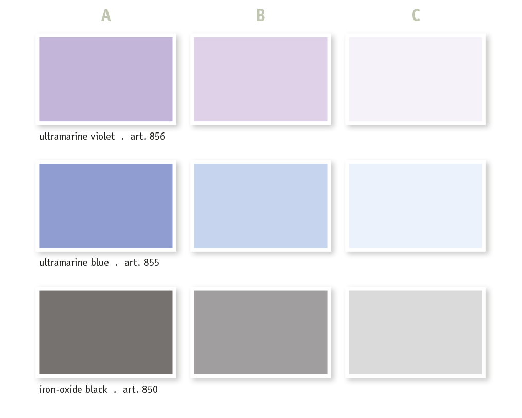 wall paint colour chart